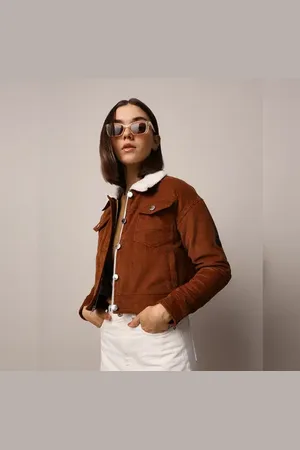 ONLY Dark Brown Corduroy Jacket