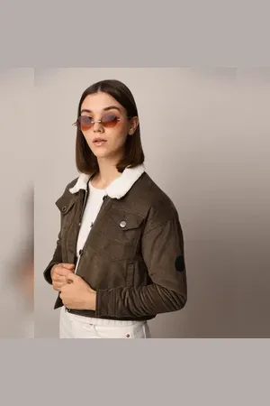 ONLY Green Corduroy Jacket