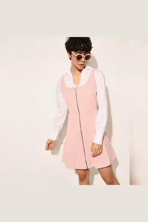 ONLY Pink Strappy Mini Dress