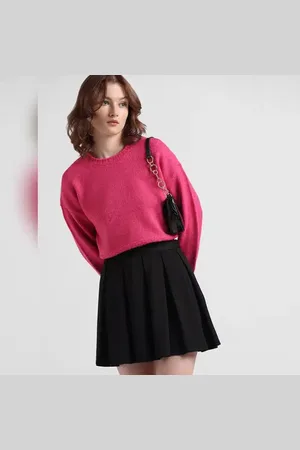 ONLY Fuchsia Loose Fit Pullover