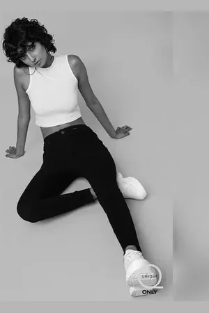 ONLY Black High Rise Skinny Jeans