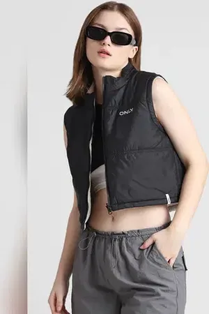 ONLY Black Reversible Puffer Jacket