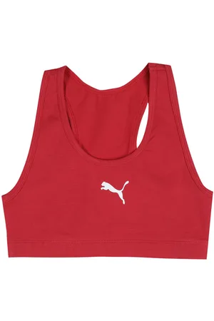 PUMA Youth Racerback Bra Tops Pack Of 2
