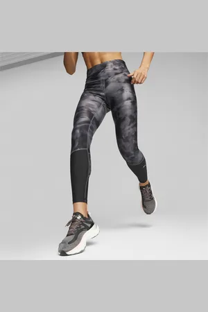 Puma Womens Ultraform High Waist Printed Long Running Tights