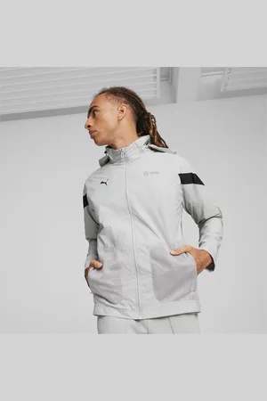 Puma | Jackets & Coats | New Mens Black Puma Speed Fullzip Logo Track Jacket  Casual Athletic Size Large | Poshmark