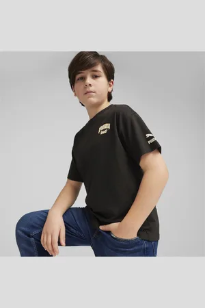 PUMA FOR THE FANBASE Youth Graphic Relaxed Fit T-shirt