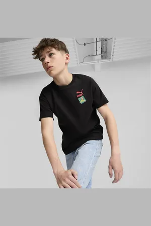 PUMA GRAPHICS Trailism Youth Relaxed Fit Tee