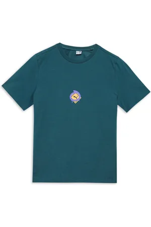 PUMA Classics Drip Graphic Youth Tee