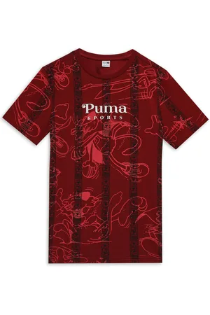 PUMA SUPER Printed Youth Tee