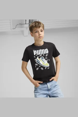 PUMA LOGO LAB Graphic Youth Tee