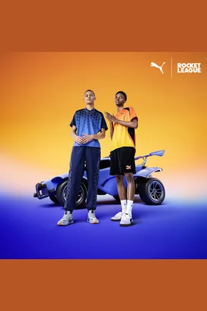 PUMA X ROCKET LEAGUE All-Over Print Youth Relaxed Fit Tee