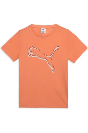 PUMA Shaded Logo Youth Tee