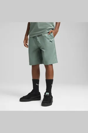 PUMA SUPER Youth Relaxed Fit Woven Shorts