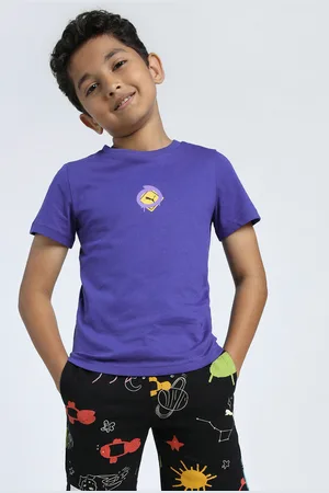 PUMA Classics Drip Graphic Youth Tee