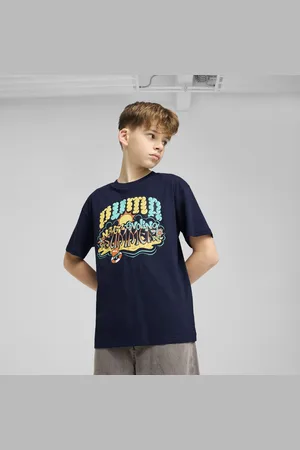PUMA Graphics Youth Relaxed Fit Tee