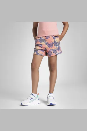 PUMA Butterfly Vibe Youth High Waist Shorts