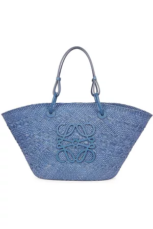 Loewe x Paula's Ibiza Petal Basket Raffia Tote Bag