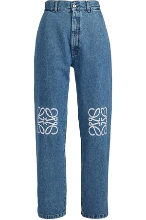 Loewe x Paula's Ibiza Men's Boot-Cut Cutoff Jeans