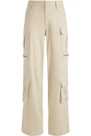 Alice + Olivia Cay Baggy Cargo Jeans