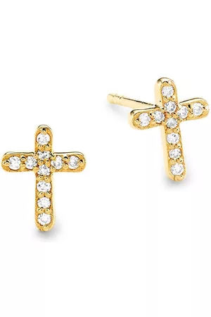 Buy Rose Gold Cross Stud Online In India  Etsy India