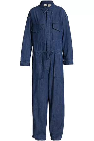 Levi's Women Jumpsuits - Baggy Surplus Denim Jumpsuit