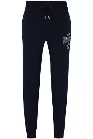 BOSS - BOSS x NFL cotton-terry tracksuit bottoms with