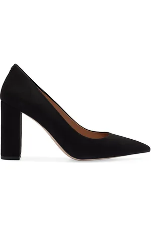 BOSS - Leather pumps with 9cm block heel