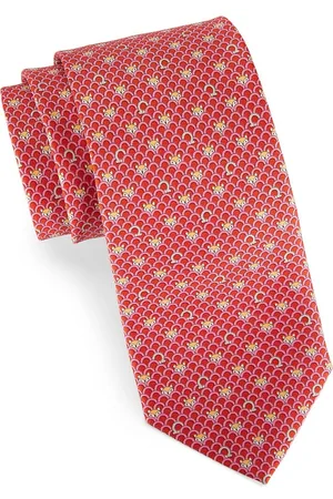 Ferragamo horse-print Silk Tie - Farfetch