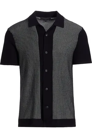 Buy the Harvey Cotton Knit Polo