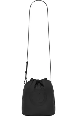 Saint Laurent Rive Gauche Patent-leather Tote Bag in Black for Men