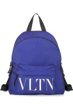 Valentino Garavani Vltn Print Backpack - Black