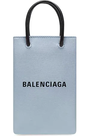 Balenciaga Signature Large East-west Shopper Bag Bb Monogram Coated Canvas  in White