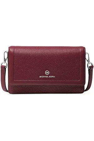 Michael Kors Outlet: Michael pouch in grained synthetic leather