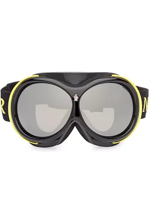 Moncler Eyewear logo-band Mirrored Ski Goggles - Farfetch