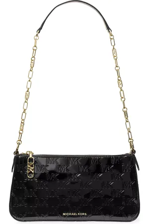 Michael Kors Parker XL Convertible Chain Shoulder Bag - Black