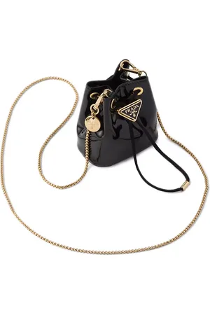 PRADA: bag in brushed leather - Black | PRADA handbag 1BA330 ZO6 online at  GIGLIO.COM