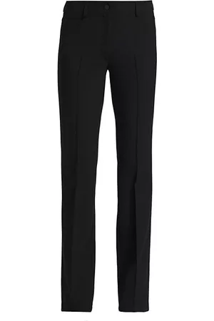 Buy Shop Online Womens Elasticated Waist Stretch Ribbed Bootleg Trousers  Ladies Pull ON Pants Worker 1 UK Inside Leg Online at desertcartINDIA