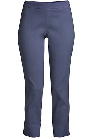 120% Lino Women Capris - Side Zip Capri Pants