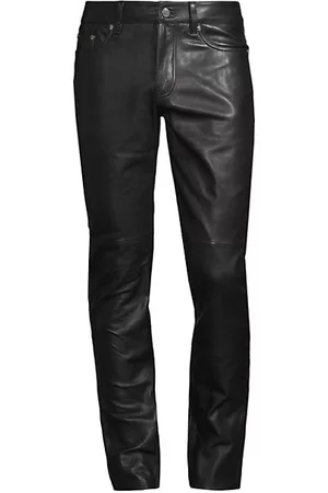 Mens Leather Trousers  Do Men Look Good In Leather Trousers