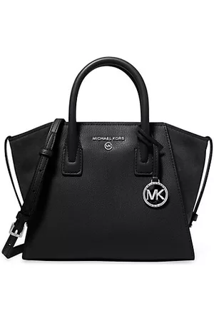 Michael Kors Outlet: Michael Ruby bag in saffiano leather - Black