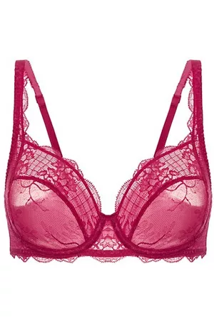 Mystic lace plunge bra, Simone Pérèle, Shop Unlined Bras & Bra Tops For  Women Online