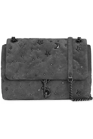 Aimee Kestenberg All My Heart Leather Pouch in Black Micro Studs