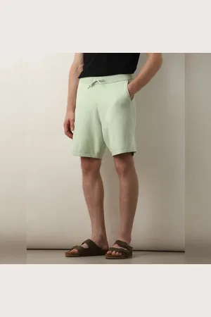 SELECTED Light Green Mid Rise Knitted Shorts