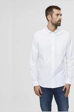 SELECTED White Organic Cotton Shirt