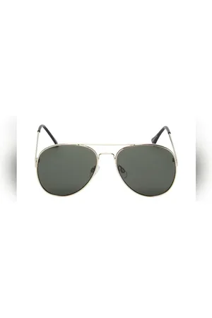 SELECTED Brown Aviator Sunglasses