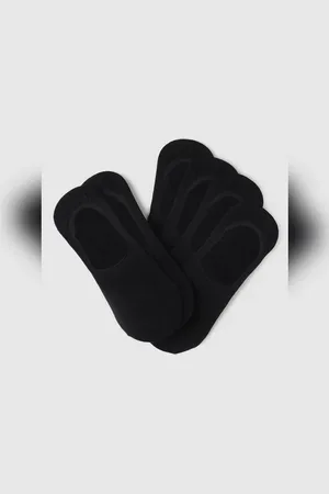 SELECTED Pack of 3 No-Show Sneaker Socks - Black