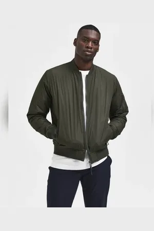 SELECTED Dark Green Bomber Jacket