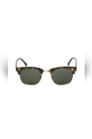 SELECTED Brown Rimless Sunglasses