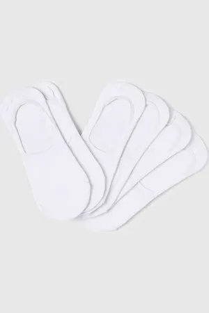 SELECTED Pack of 3 No-Show Socks - White