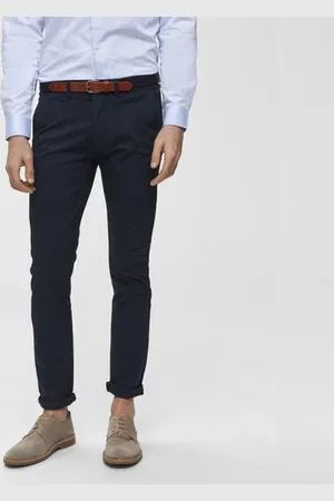SELECTED Blue Chino Pants
